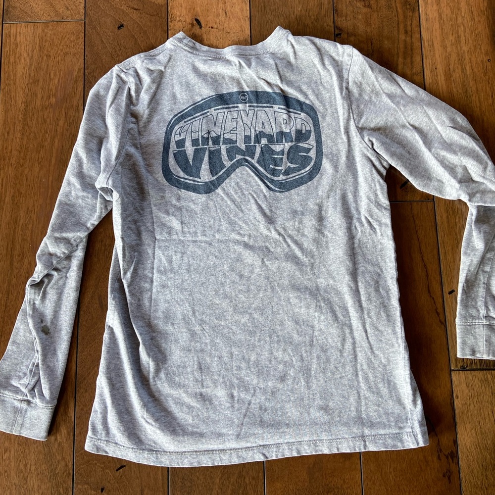 Vineyard Vines Ski Goggles Long-Sleeve Tee M